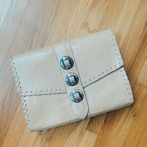 Tan Boho Clutch